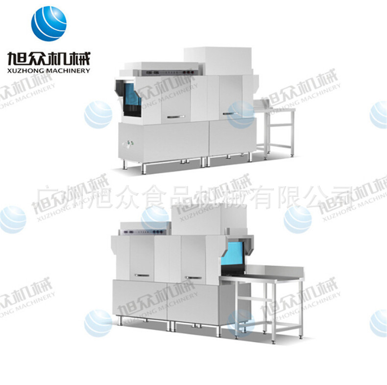 多功能長龍洗碗機食堂機關餐廳專用洗碗機設備廠家直銷商用洗碗機