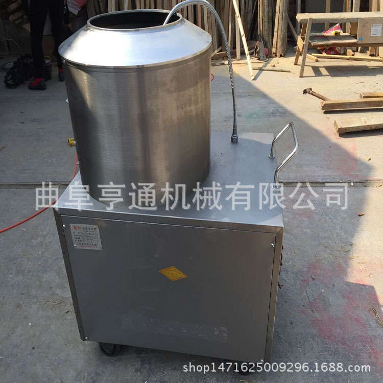 廠家供應 全自動土豆脫皮機 不銹鋼商用土豆磨皮機 去皮機