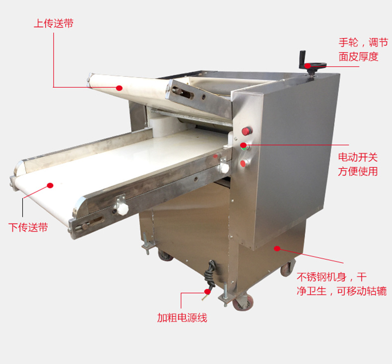 【熱銷】批發揉面機全自動商用壓面機和面機壓面片機多功能大型