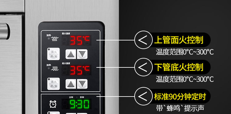 樂創 烤箱商用烤爐單層一層一盤蛋糕面包大烘爐微電腦 披薩電烤箱