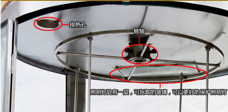 廠家商用850雙層烤禽烤鴨爐自動旋轉燃氣果木炭兩用烤雞鴨機器