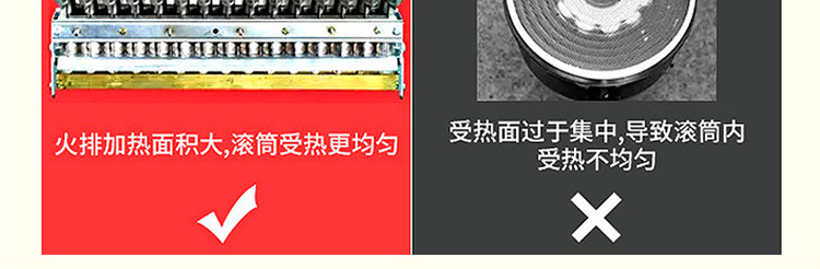 睿美燃?xì)獬簇洐C(jī)炒板栗機(jī)商用炒瓜子花生機(jī)器糖炒栗子機(jī)特價(jià)促包郵