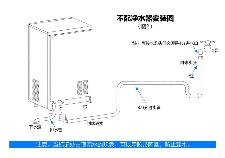 樂(lè)創(chuàng)商用制冰機(jī)奶茶店全自動(dòng)制冰機(jī)方塊冰小型60/80kg公斤 包郵