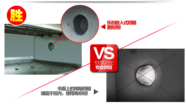 樂創大型面包烤爐 三層九盤商用烤箱 電烤箱蛋糕面包披薩蛋撻烘爐