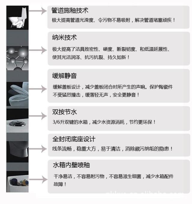 銷售 新款馬桶連體坐便器 家用酒店連體坐便器 陶瓷馬桶批發(fā)