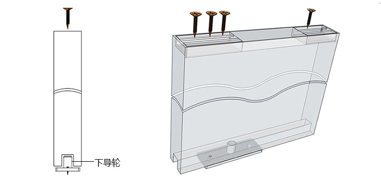 廠家批發不銹鋼吊輪 歐式實木移門 推拉滑輪批發 門窗小五金配件