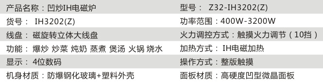 防爆玻璃面板大功率商用臺式凹面電磁爐 數碼顯示凹型電磁爐灶