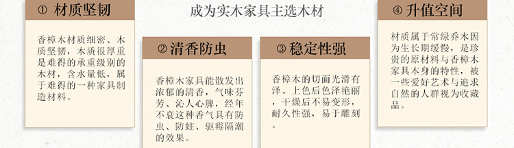 聚英閣 海棠木實木衣柜 臥室四門衣柜儲物柜 收納柜 頂柜拉門抽屜