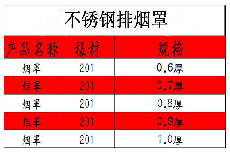 商用廚房用不銹鋼排煙罩 脫排油網煙罩 商用酒店強力吸油煙機油